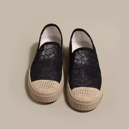 【2color】トータルエンブロイダリーメッシュシューズ W-199