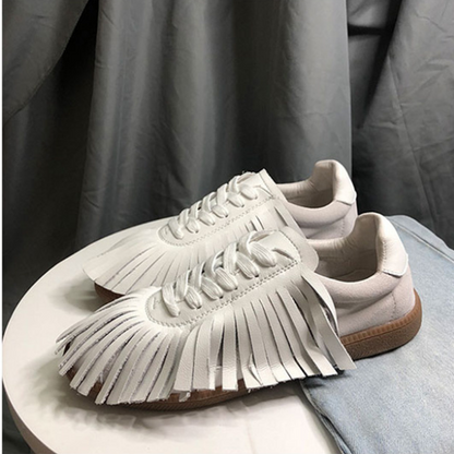 タッセルステッチカジュアルシューズ X-273