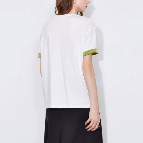 【3color】ボックスシルエットクルーネックTシャツ《Z00925》