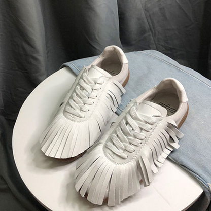 タッセルステッチカジュアルシューズ X-273