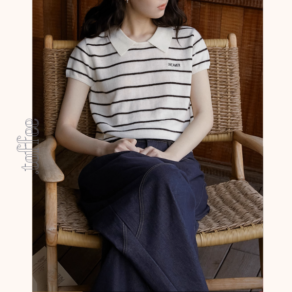 ウエーブラインワイドデニムパンツ《Z00903》