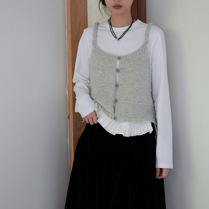 リバーシブルニットキャミソール　Z00525