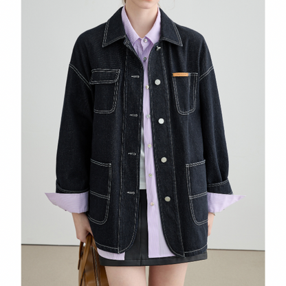 デニムワークジャケット X-286