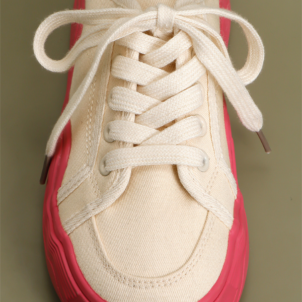 バイカラースリッポンキャンバスシューズ X-253