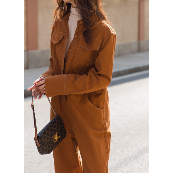 カジュアルオールインワン w-040