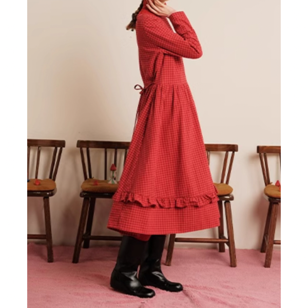 【2pattern】コットンレースワンピース Z00074