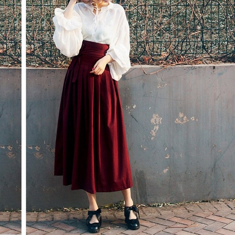 ビクトリア風のロマンティックブラウス　tp0030