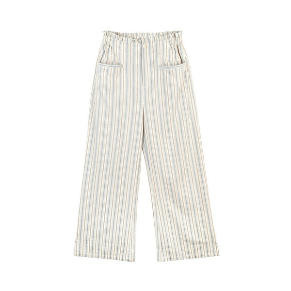 ストライプストレートパンツ Z00383