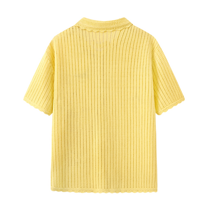 フルーツアップリケメッシュカーディガン《Z01039》