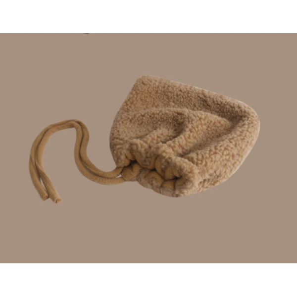 【6color】レースアップボアキャップ X-454