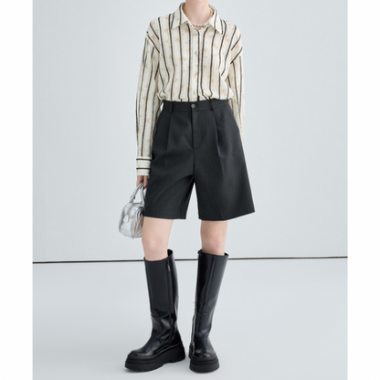 ブラックハーフパンツ X-289