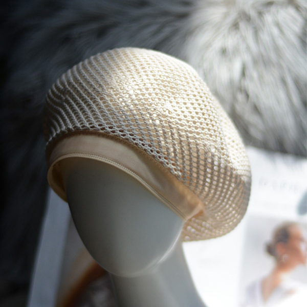 【2color】メッシュベレー帽　Z00399