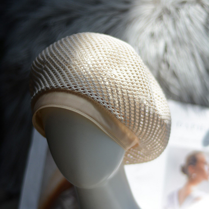 【2color】メッシュベレー帽　Z00399