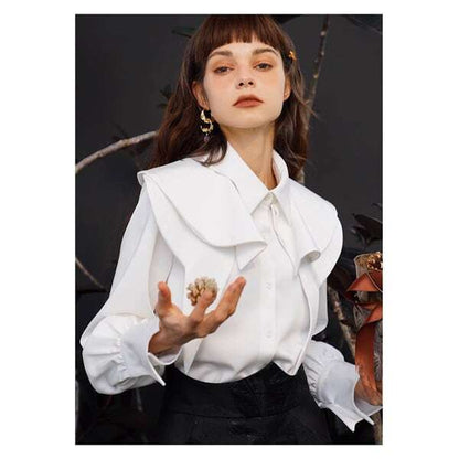 【3color】ディテールデザインブラウス C0084