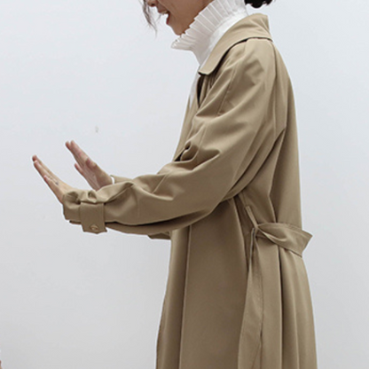 スタンドカラーフリルステッチトップス　AU-237