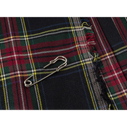 スコットランドチェックスカート　X-341