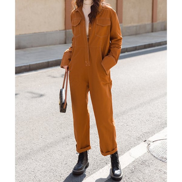 カジュアルオールインワン w-040