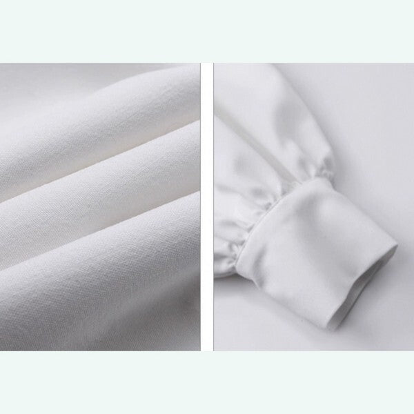 【2color】花の妖精：芸術的なお花刺繍のドールカラーブラウス 《C0191》