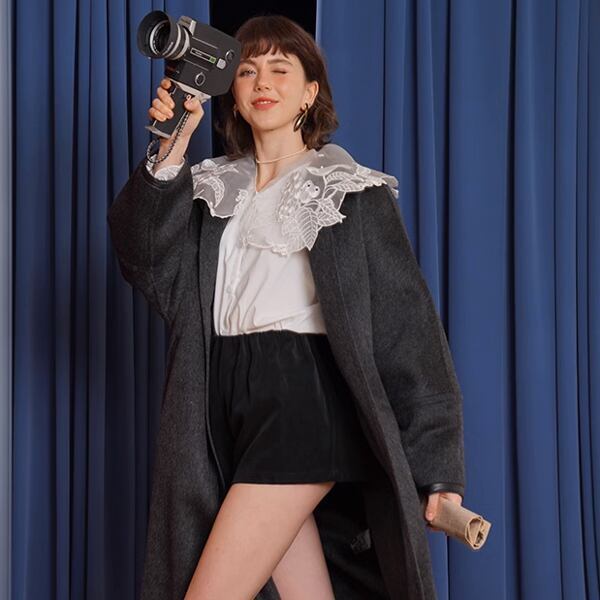 【2color】レトロラグジュアリー：スウェード調ショートパンツ 《C0205》