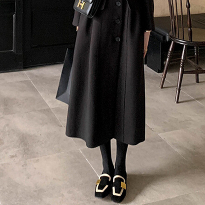 【2pattern】メタルバックルバイカラーローファー X-371