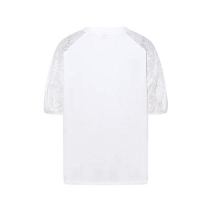 マリンテイストメッシュスリーブトップ《Z00973》