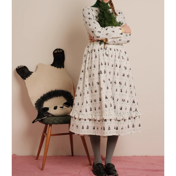 【2pattern】コットンレースワンピース Z00074