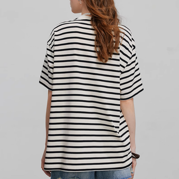 【3pattern】フラワーパッチワークオーバーサイズTシャツ《Z00935》