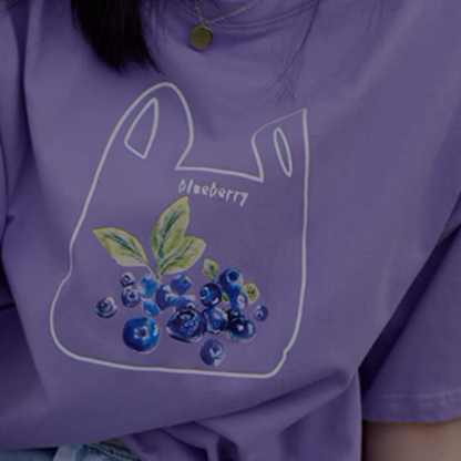 【5color】オーバーサイズロングプリントTシャツ《Z00991》