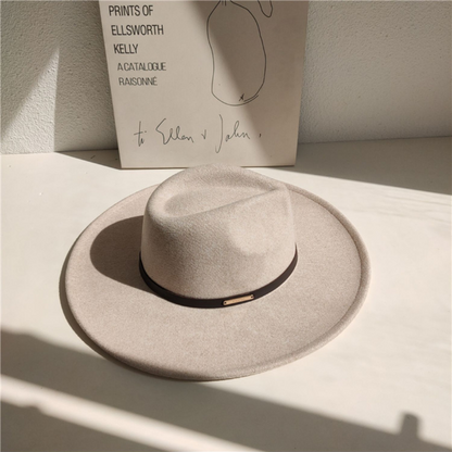 ベルト付きウールジャズハット Z00062