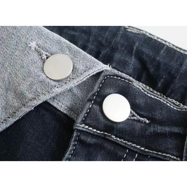 【２color】コントラストエッジフラップストレートデニム w-052