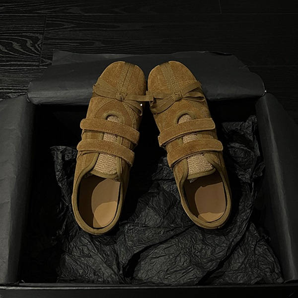 【3color】フロントリボンベルクロスニーカー　Z00480