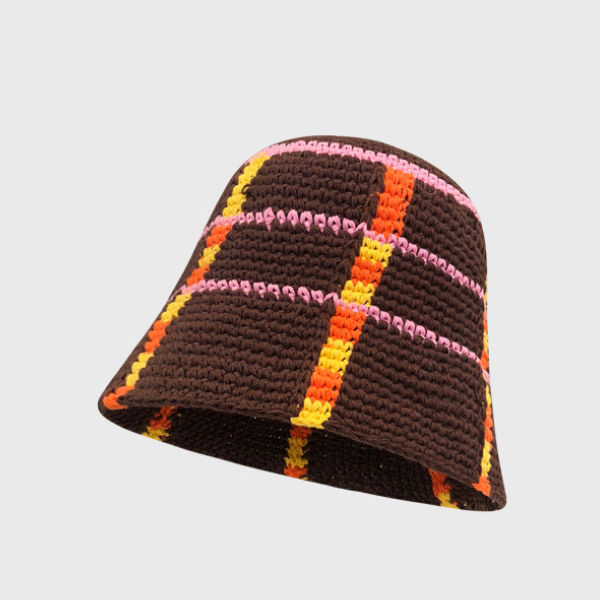 【5color】ラインバケットハット X-104