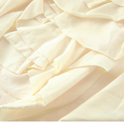 【2color】フラワーデコレーションノースリーブトップス W-201