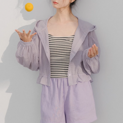 【2color】バッククロスストライプキャミソール《Z01070》