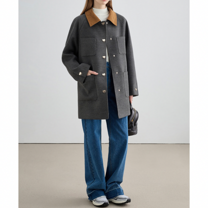 ワイドストレートデニム X-413