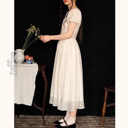 星のささやきシアーワンピース《Z01052》