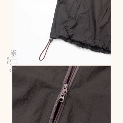 【5color】フルジップアップハイネックシアージャケット《Z00953》