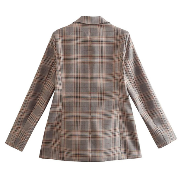 タータンチェックオッドジャケット Z00155