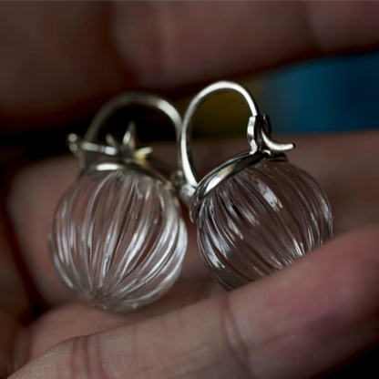 シルバーボールピアス　Z00365