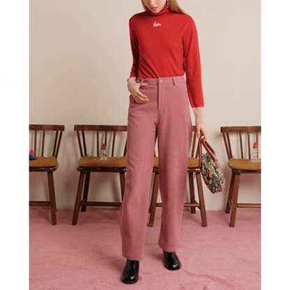 【3color】コーデュロイストレートパンツ  Z00081