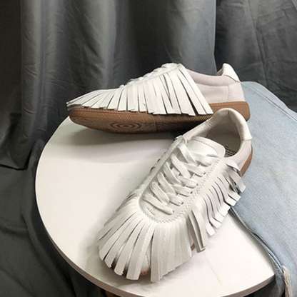 タッセルステッチカジュアルシューズ X-273