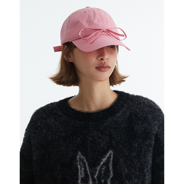 【2color】フロントリボンベースボールキャップ Z00133