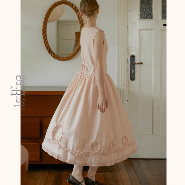 アシンメントリックノースリーブワンピース《Z01020》