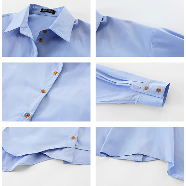 イレヘムポロカラーシャツ w-147