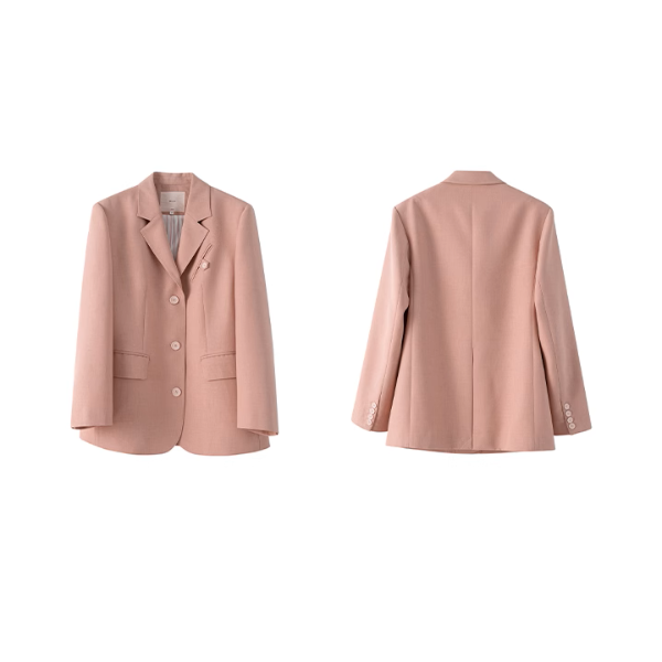 【2color】シングルブレストテーラードジャケット《Z00851》