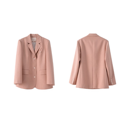 【2color】シングルブレストテーラードジャケット《Z00851》