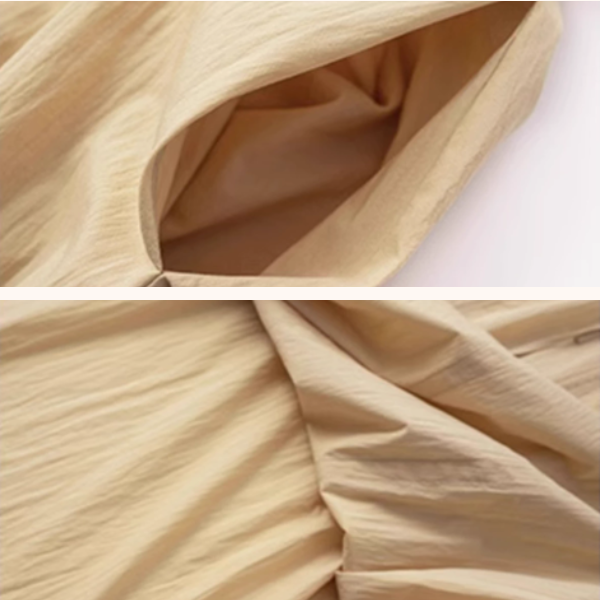 フライングスリーブミモレ丈ワンピース《Z01026》