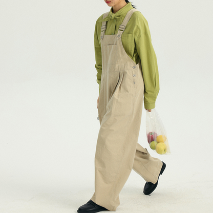 【2color】ラージカラーオーバーサイズコットンシャツ　《Z00726》