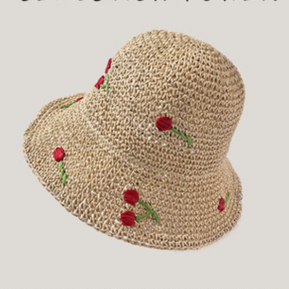 【2color】チェリーペーパーハット X-058