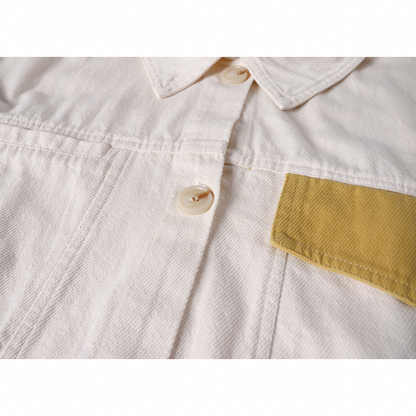 ブロックカラーカジュアルシャツ　AU-012